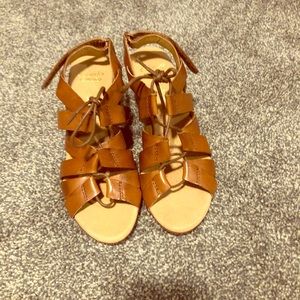 Clark’s wedge leather sandals